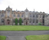Alter Geb&auml;udeteil der Universit&auml;t  von  St. Andrews in Schottland